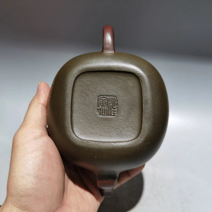 Chinese Yixing Zisha Clay Teapot  Mandarin Duck Playing Pot  Wang Yinxian 280ml
