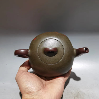 Chinese Yixing Zisha Clay Teapot  Mandarin Duck Playing Pot  Wang Yinxian 280ml