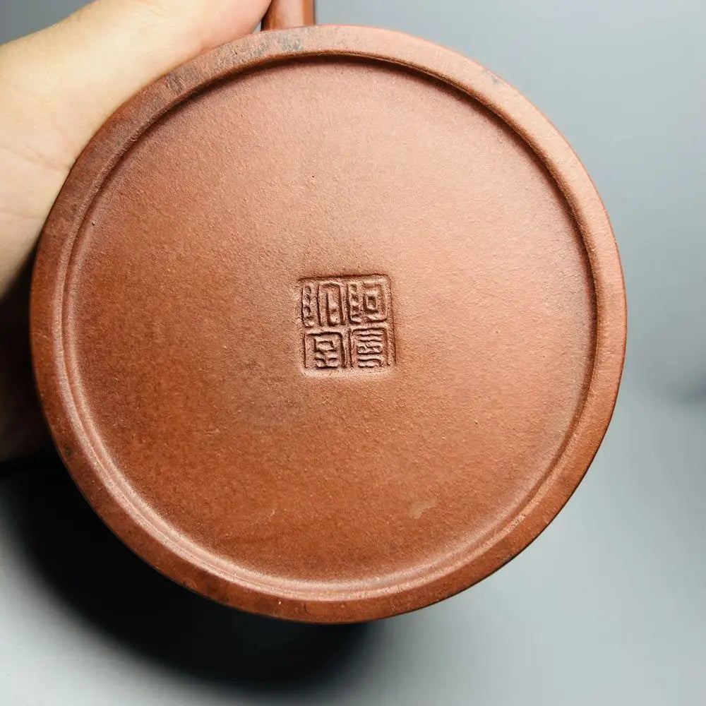 Chinese Yixing Zisha Clay Teapot  Mansheng gourd Pot Amantuoshi Yang Pengnian 320ml