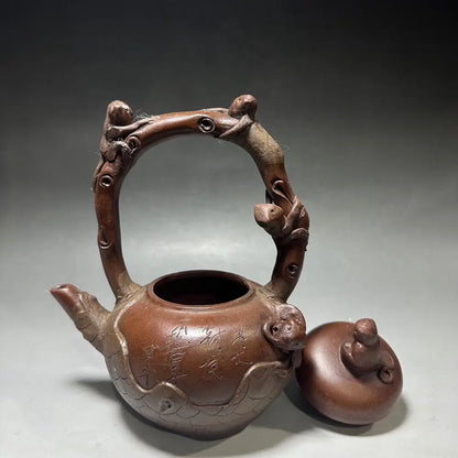 Chinese Yixing Zisha Clay Teapot  Marquis of the Five Dynasties Pot Shi Dabin 500ml