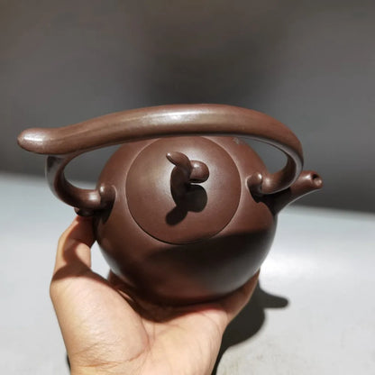 Chinese Yixing Zisha Clay Teapot  Meilin lifting beam Pot  Han Meilin 520ml