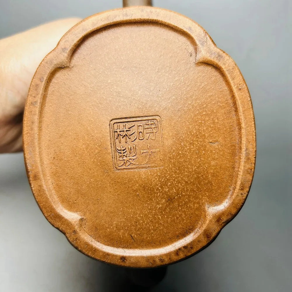 Chinese Yixing Zisha Clay Teapot  Military Book Pot Shi Dabin 400ml