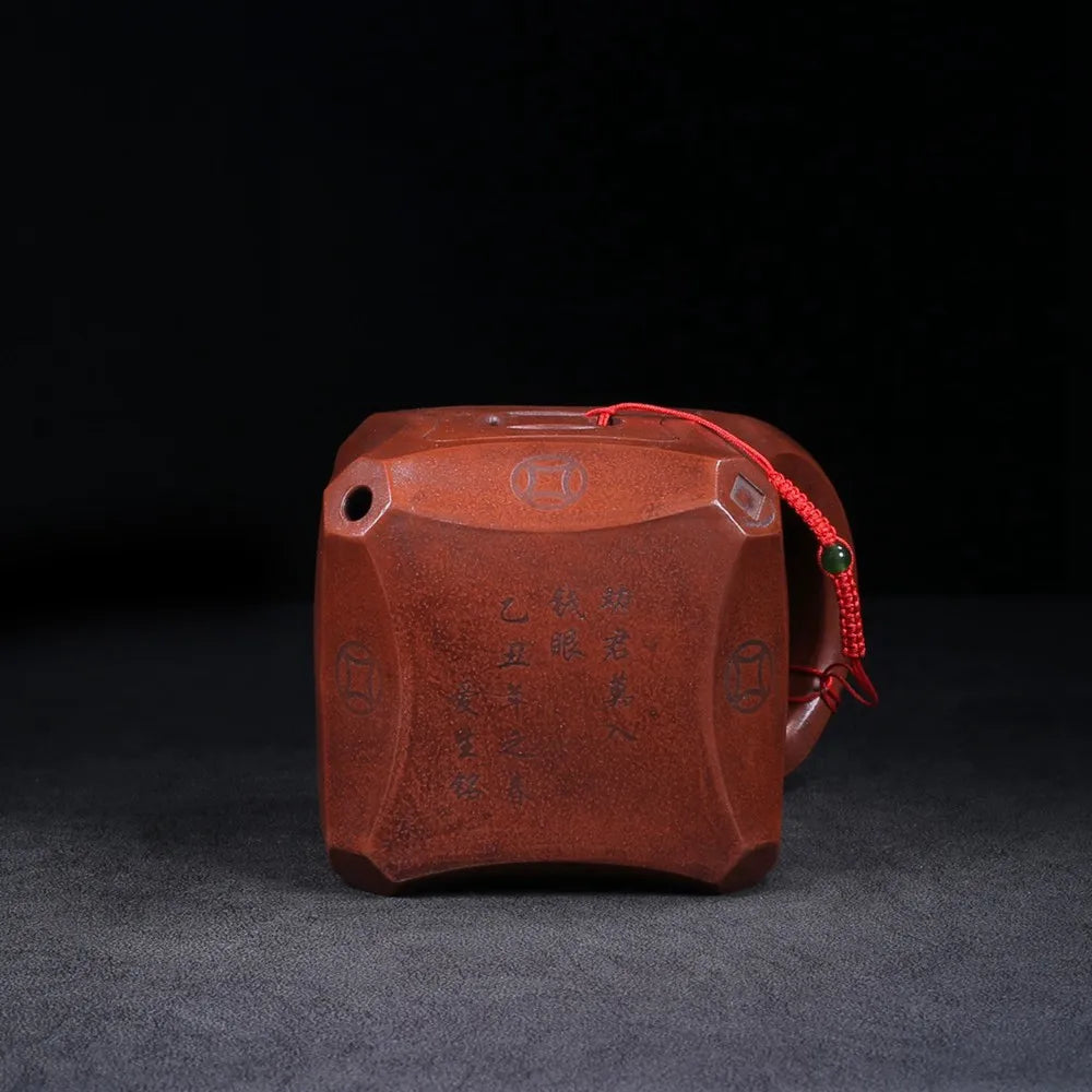 Chinese Yixing Zisha Clay Teapot  Money Pot the Republic of China Yang Yanbin 500ml