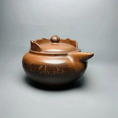 Chinese Yixing Zisha Clay Teapot   Monk Hat Pot  Gu Jingzhou 800ml