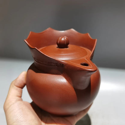 Chinese Yixing Zisha Clay Teapot  Monk Hat pot Shao Daheng 400ml