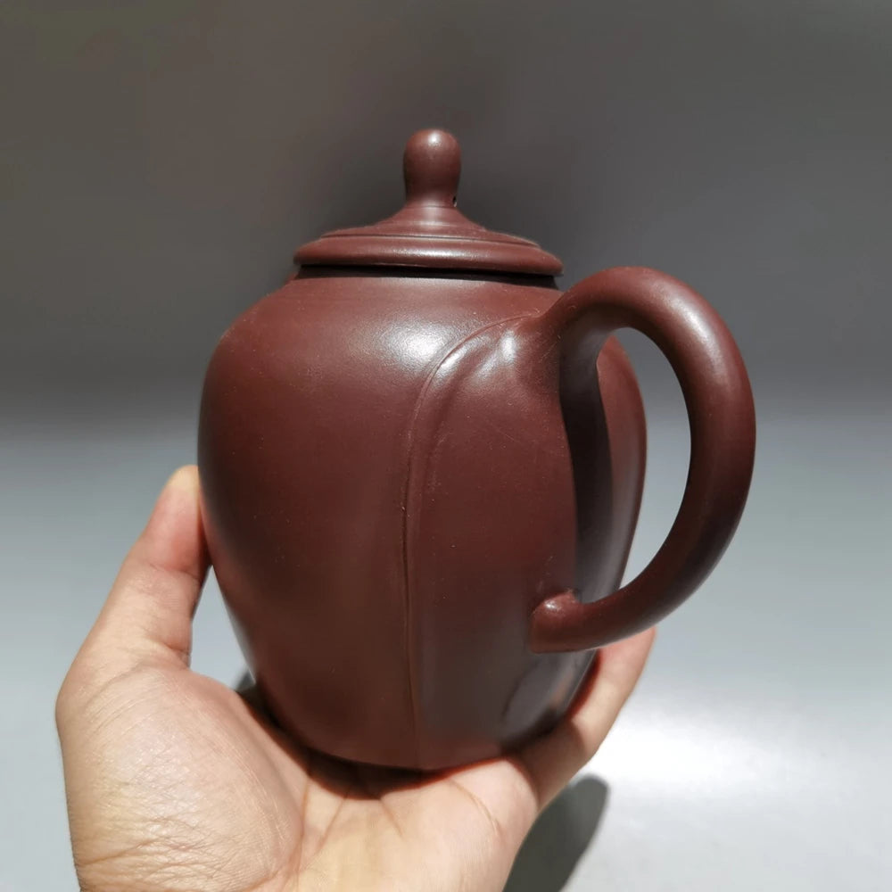 Chinese Yixing Zisha Clay Teapot  Nut Pot Gu Jingzhou 380ml