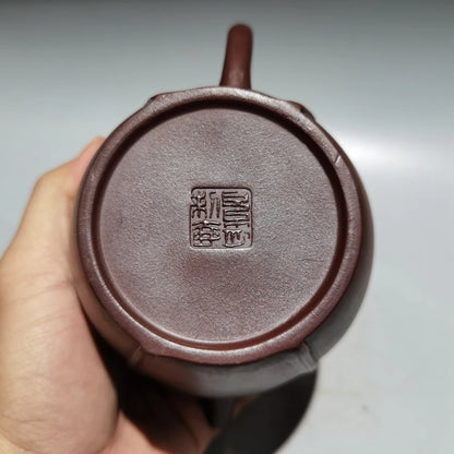 Chinese Yixing Zisha Clay Teapot  Nut Pot Gu Jingzhou 380ml