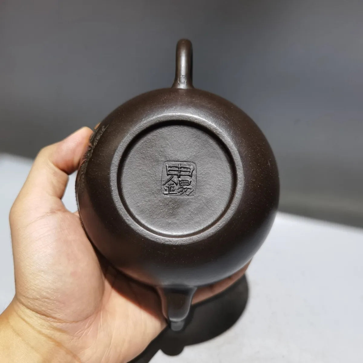 Chinese Yixing Zisha Clay Teapot  One bead Pot  Shenxi 280ml