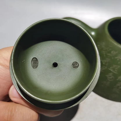 Chinese Yixing Zisha Clay Teapot  Overlord Stone Ladle Pot Gu Jingzhou 480ml