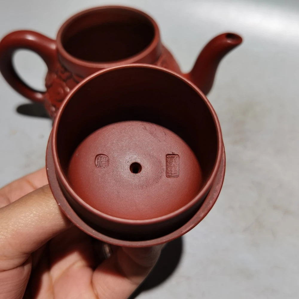 Chinese Yixing Zisha Clay Teapot  Pear shaped Pot Shen Hansheng 220ml