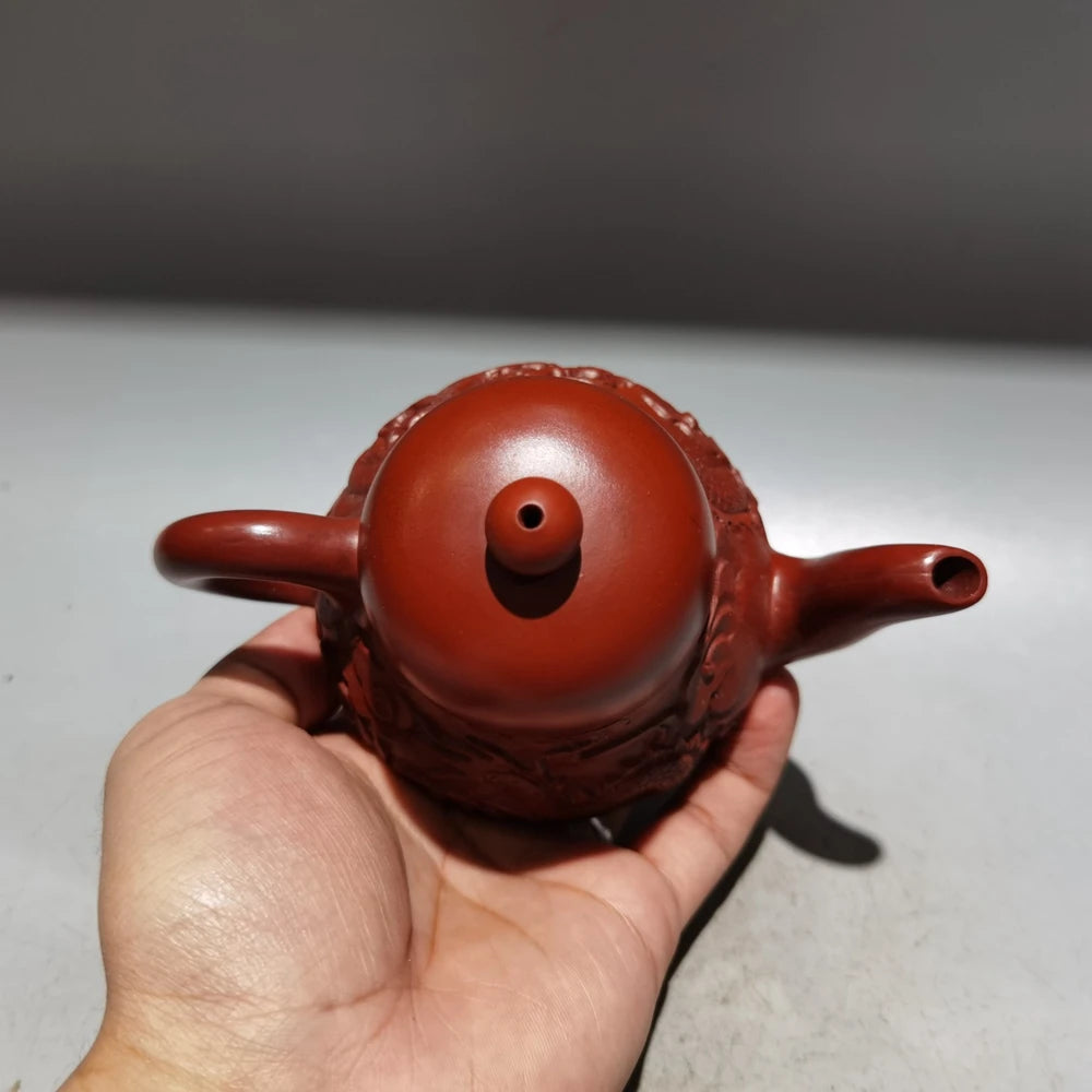 Chinese Yixing Zisha Clay Teapot  Pear shaped Pot Shen Hansheng 220ml
