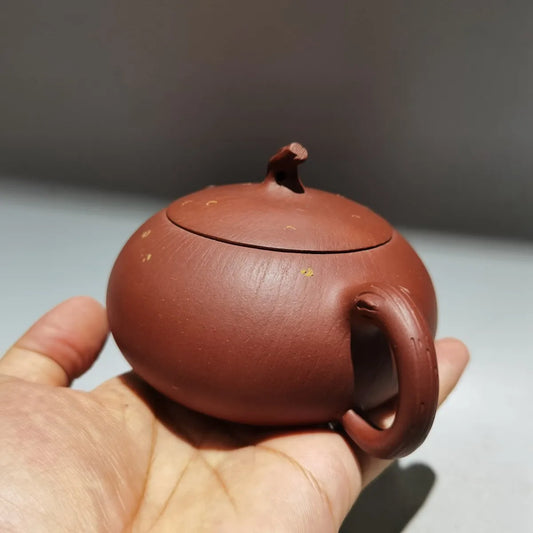 Chinese Yixing Zisha Clay Teapot  Persimmon pot Xie Xiaodong 240ml