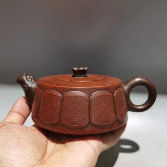 Chinese Yixing Zisha Clay Teapot  Petal Pot Chen Mingyuan 300ml