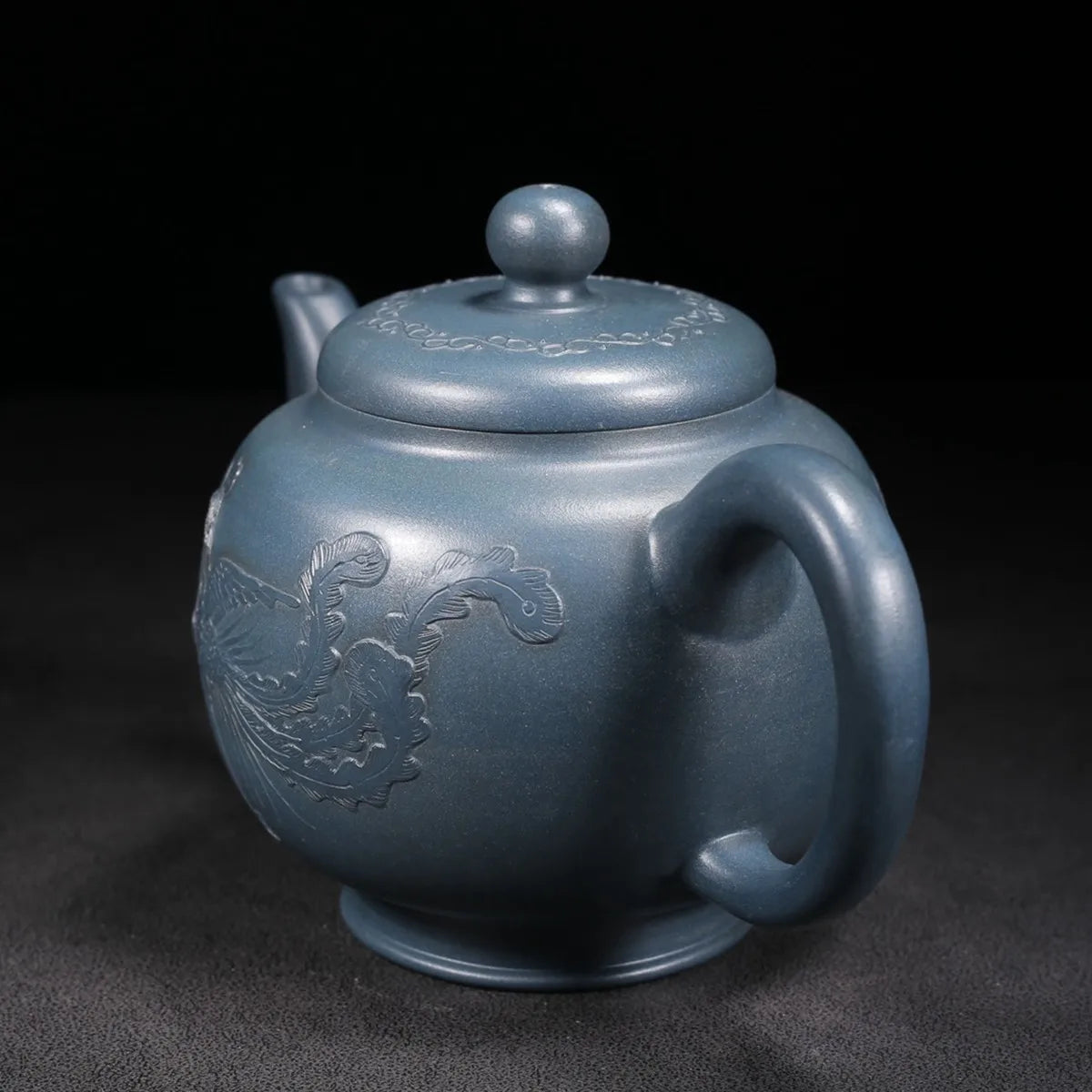 Chinese Yixing Zisha Clay Teapot  Phoenix Dance Nine Heavens Pot  Zhou Guizhen 400ml
