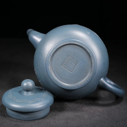 Chinese Yixing Zisha Clay Teapot  Phoenix Dance Nine Heavens Pot  Zhou Guizhen 400ml