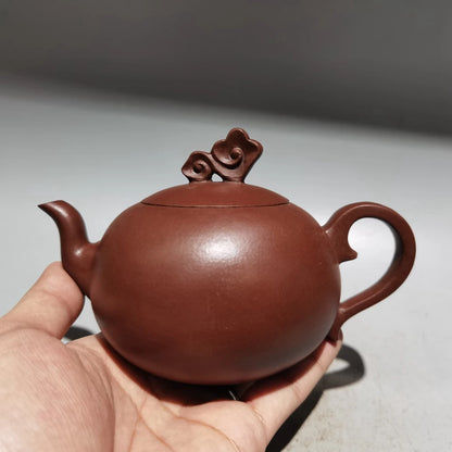 Chinese Yixing Zisha Clay Teapot  Phoenix Ming Pot Emperor Qianlong 200ml