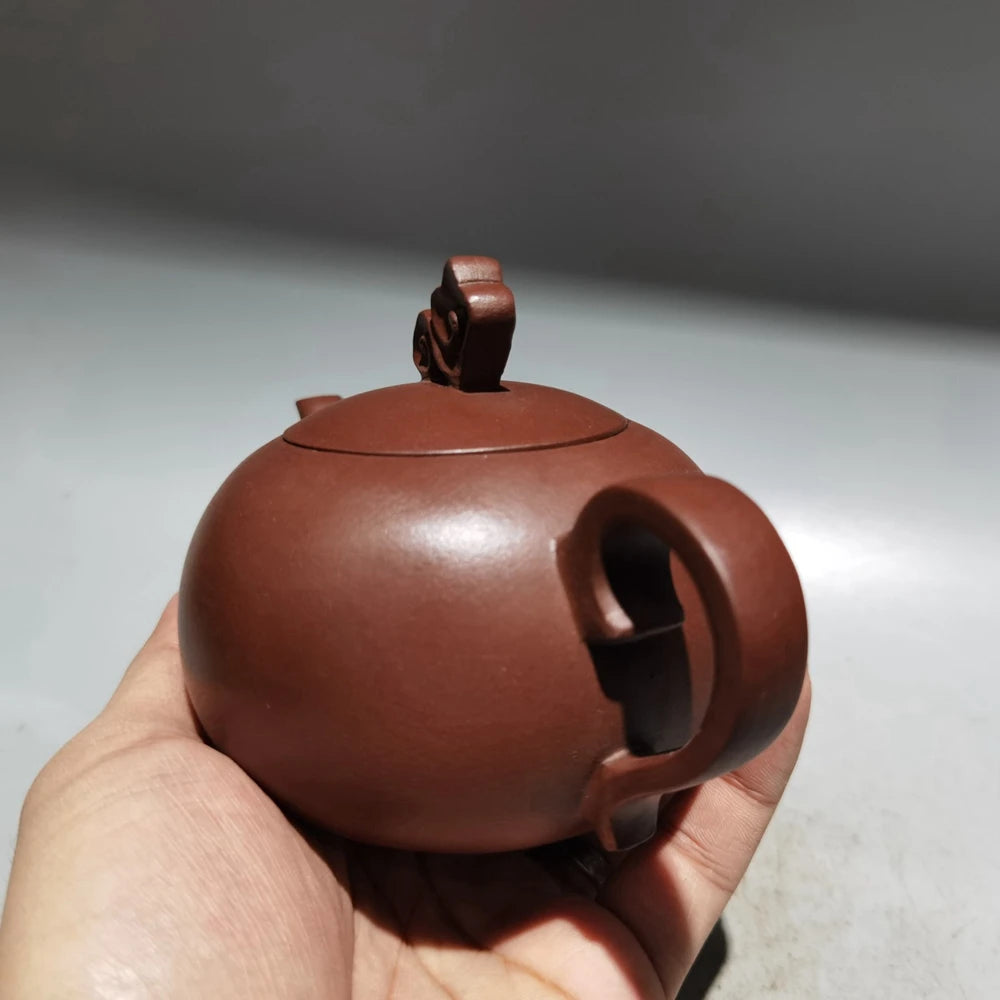 Chinese Yixing Zisha Clay Teapot  Phoenix Ming Pot Emperor Qianlong 200ml