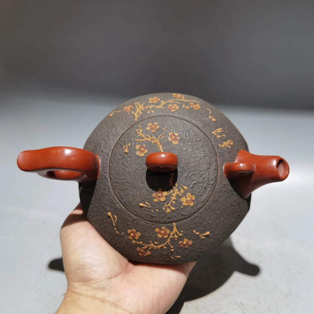Chinese Yixing Zisha Clay Teapot  Phoenix Mouth Pot Gu Jingzhou 360ml