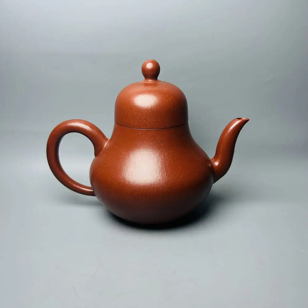 Chinese Yixing Zisha Clay Teapot  Phoenix Opera Peony Siting Pot  Meng Chen 300ml