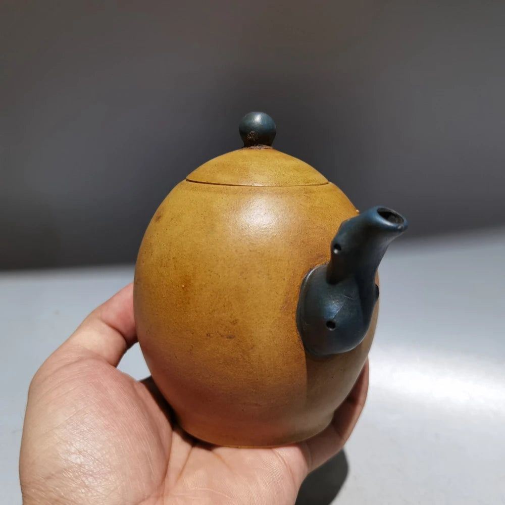 Chinese Yixing Zisha Clay Teapot  Plum Blossom Pot Zhou Guizhen 280ml