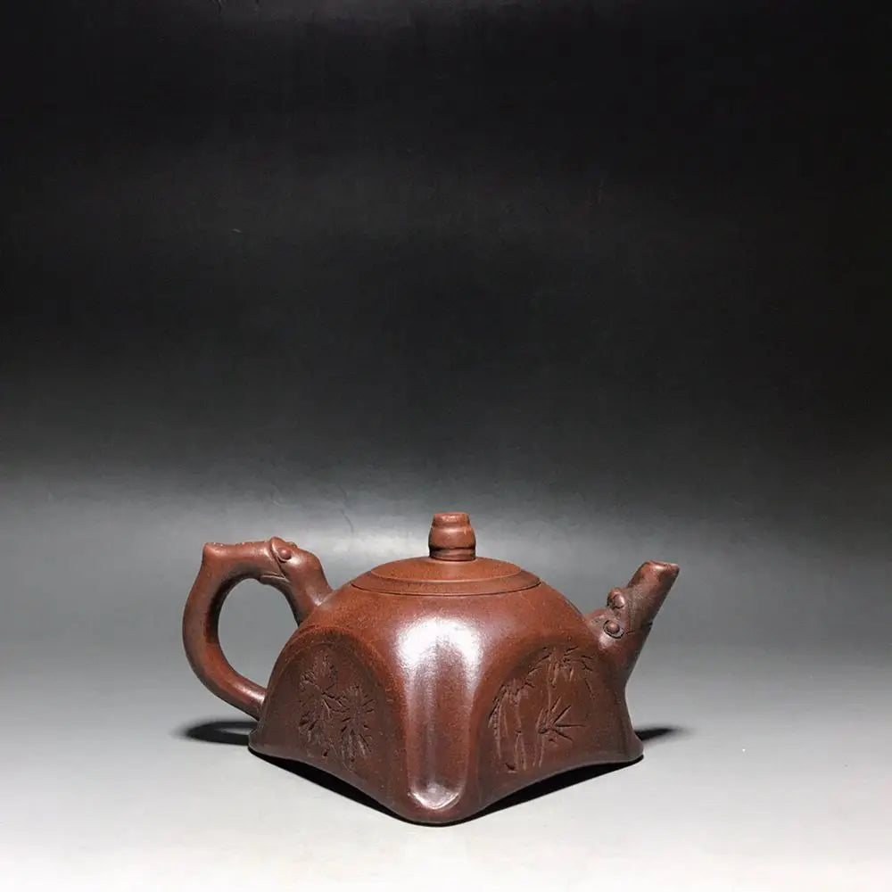 Chinese Yixing Zisha Clay Teapot  Plum Orchid Bamboo ju Pot Wang Nanlin 200ml