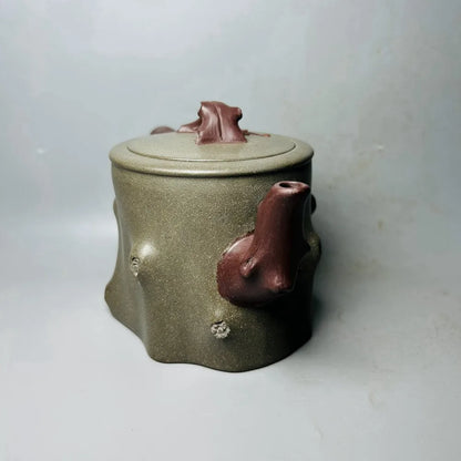 Chinese Yixing Zisha Clay Teapot  Plum Stake Pot Feng Xiaowei 360ml