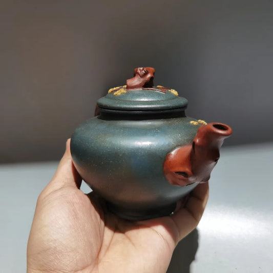 Chinese Yixing Zisha Clay Teapot  Primula Pot  Wang Yinxian 260ml