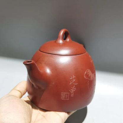 Chinese Yixing Zisha Clay Teapot  Qin Quan Pot Fan Zeng 420ml