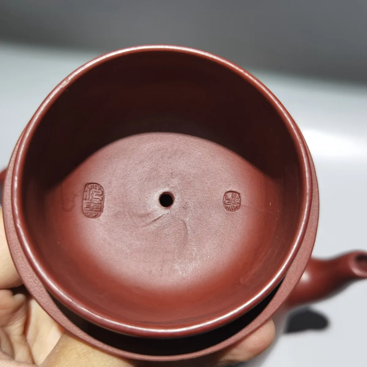 Chinese Yixing Zisha Clay Teapot  Qin Quan Pot Fan Zeng 420ml