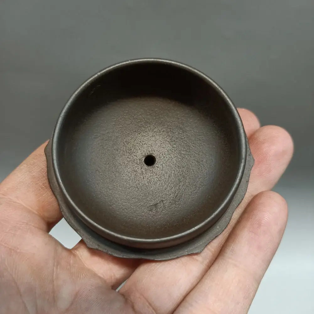 Chinese Yixing Zisha Clay Teapot  Ribbed Western Beauty Pot  Heavy Industry Team 220ml