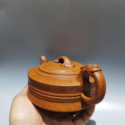 Chinese Yixing Zisha Clay Teapot  Ruyi Dragon Pot Yixing produced 400ml