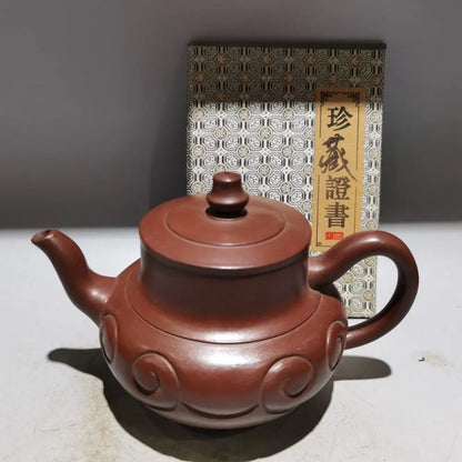 Chinese Yixing Zisha Clay Teapot  Ruyi Pot Gu Jingzhou 380ml