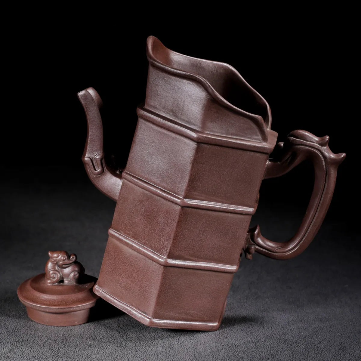 Chinese Yixing Zisha Clay Teapot  Senior Monk Hat Pot Gu Jingzhou 500ml