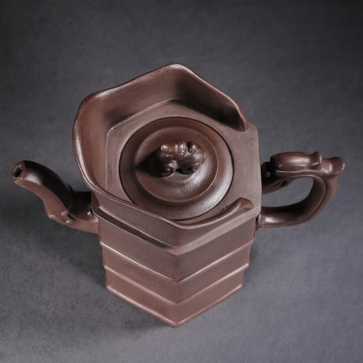 Chinese Yixing Zisha Clay Teapot  Senior Monk Hat Pot Gu Jingzhou 500ml