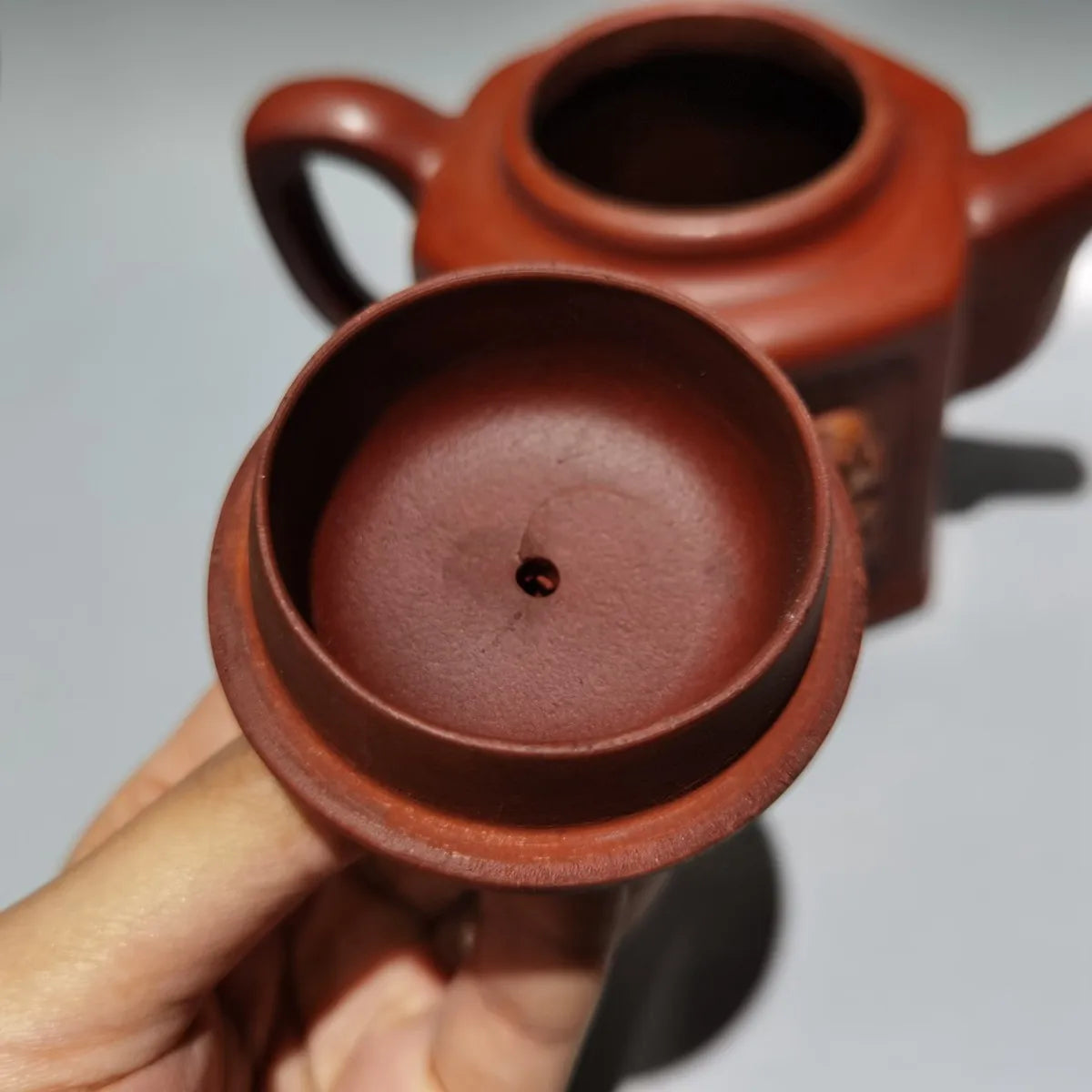 Chinese Yixing Zisha Clay Teapot  Shouxing Pot Chen Mingyuan 420ml