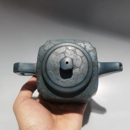 Chinese Yixing Zisha Clay Teapot  Sifang Pot  Gu Jingzhou 380ml