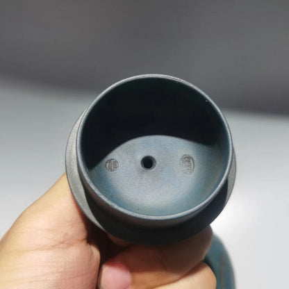 Chinese Yixing Zisha Clay Teapot  Sifang Ruyi Pot Gu Jingzhou 380ml