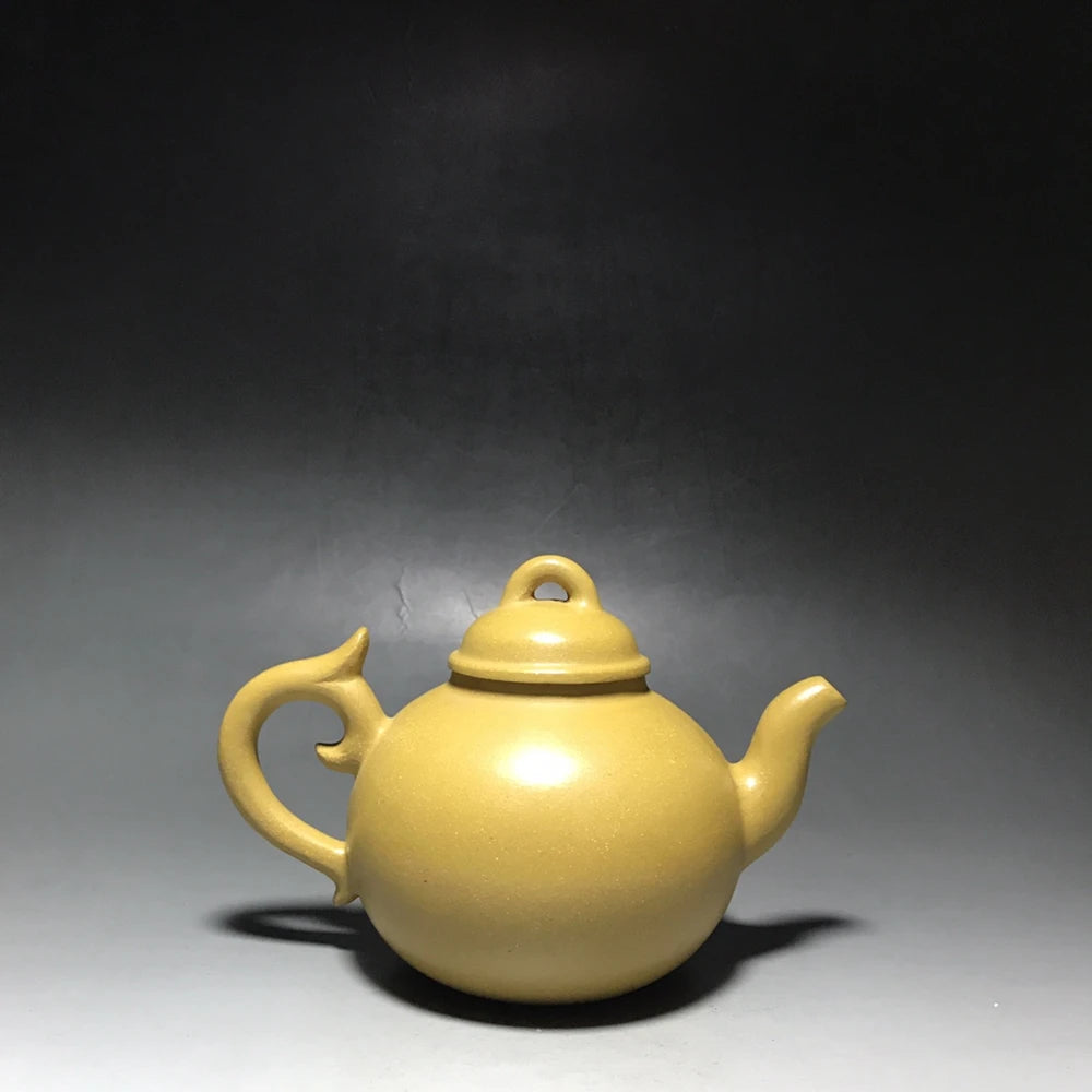 Chinese Yixing Zisha Clay Teapot  Siyuan Pot Gu Jingzhou 450ml