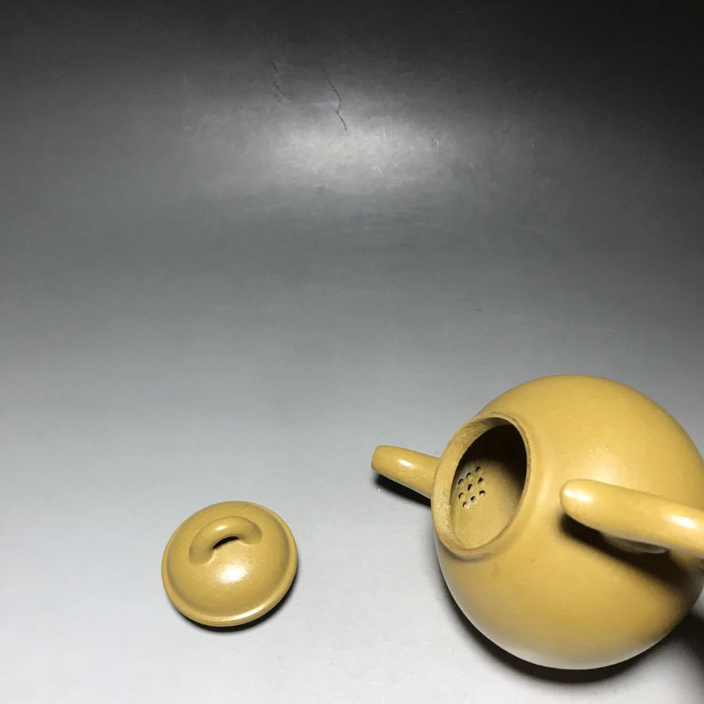 Chinese Yixing Zisha Clay Teapot  Siyuan Pot Gu Jingzhou 450ml
