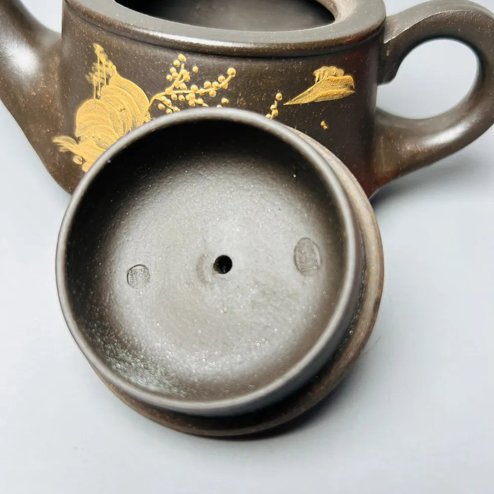 Chinese Yixing Zisha Clay Teapot  Smooth sailing Pot  Gu Jingzhou 350ml