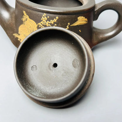 Chinese Yixing Zisha Clay Teapot  Smooth sailing Pot  Gu Jingzhou 350ml