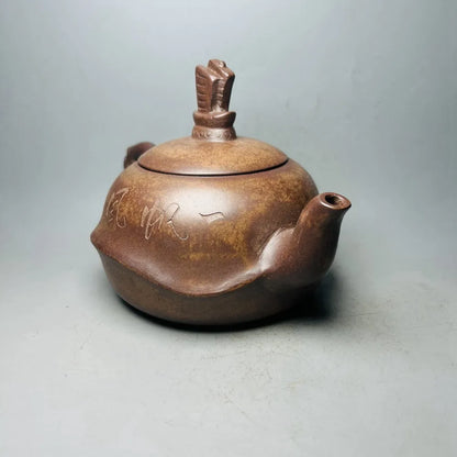 Chinese Yixing Zisha Clay Teapot  Smooth sailing Pot  Huang Yuping 600ml