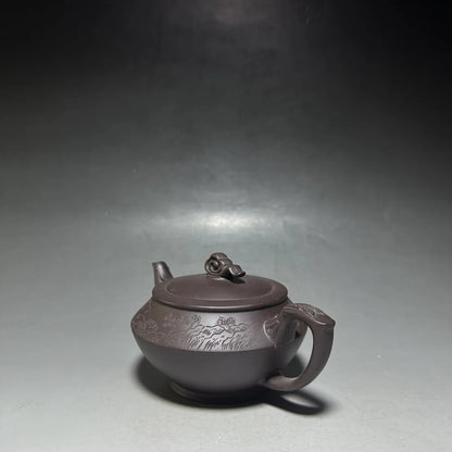Chinese Yixing Zisha Clay Teapot  Spring Pot Jiang Rong 300ml
