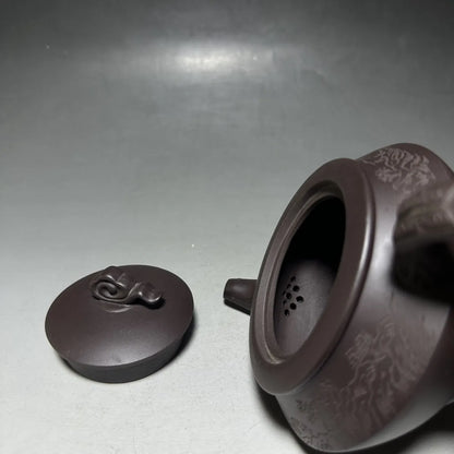 Chinese Yixing Zisha Clay Teapot  Spring Pot Jiang Rong 300ml