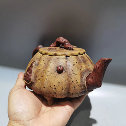 Chinese Yixing Zisha Clay Teapot  Spring offering Stone Ladle Pot Gongchun 420ml
