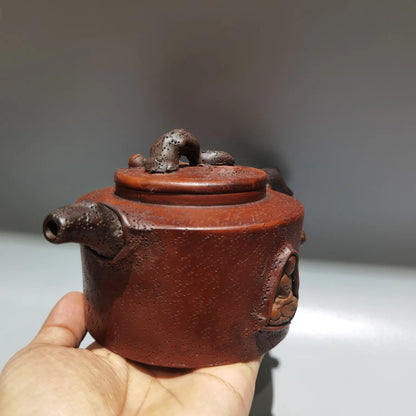 Chinese Yixing Zisha Clay Teapot  Spring supply Pot  Jinsha Temple Monk 420ml