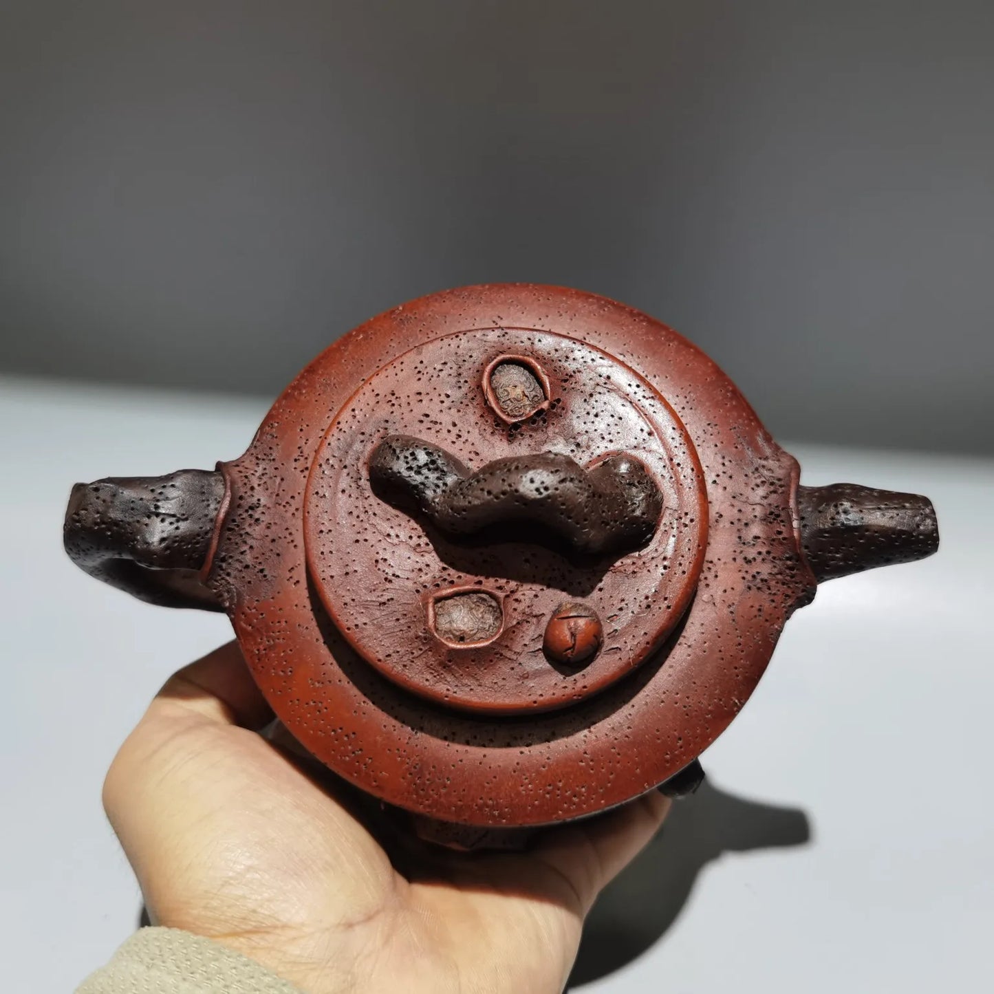 Chinese Yixing Zisha Clay Teapot  Spring supply Pot  Jinsha Temple Monk 420ml