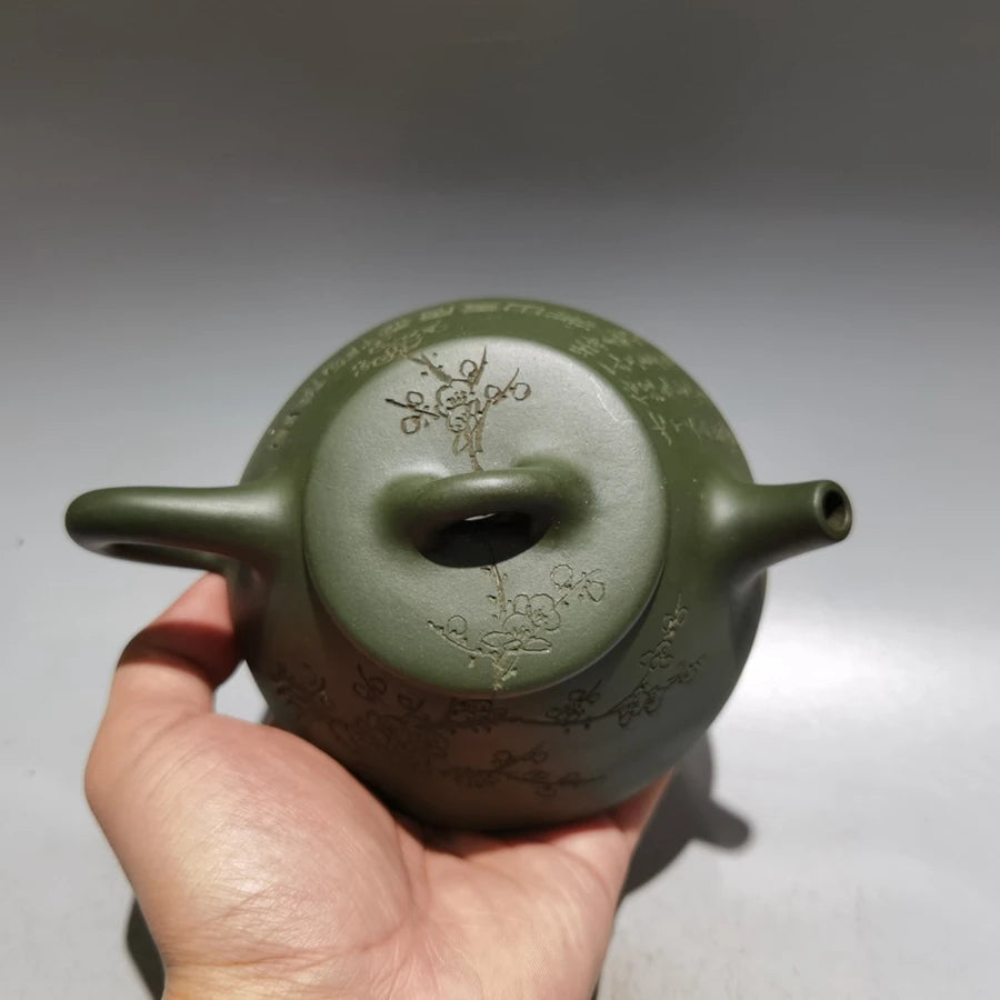 Chinese Yixing Zisha Clay Teapot  Stone Ladle Pot Gu Jingzhou 300ml