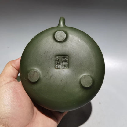 Chinese Yixing Zisha Clay Teapot  Stone Ladle Pot Gu Jingzhou 300ml