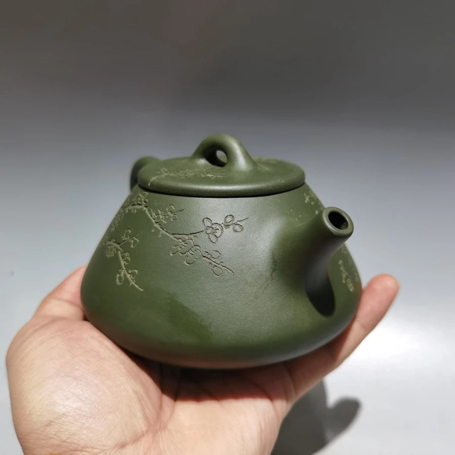 Chinese Yixing Zisha Clay Teapot  Stone Ladle Pot Gu Jingzhou 300ml